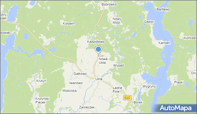 mapa Nowa Ukta, Nowa Ukta na mapie Targeo